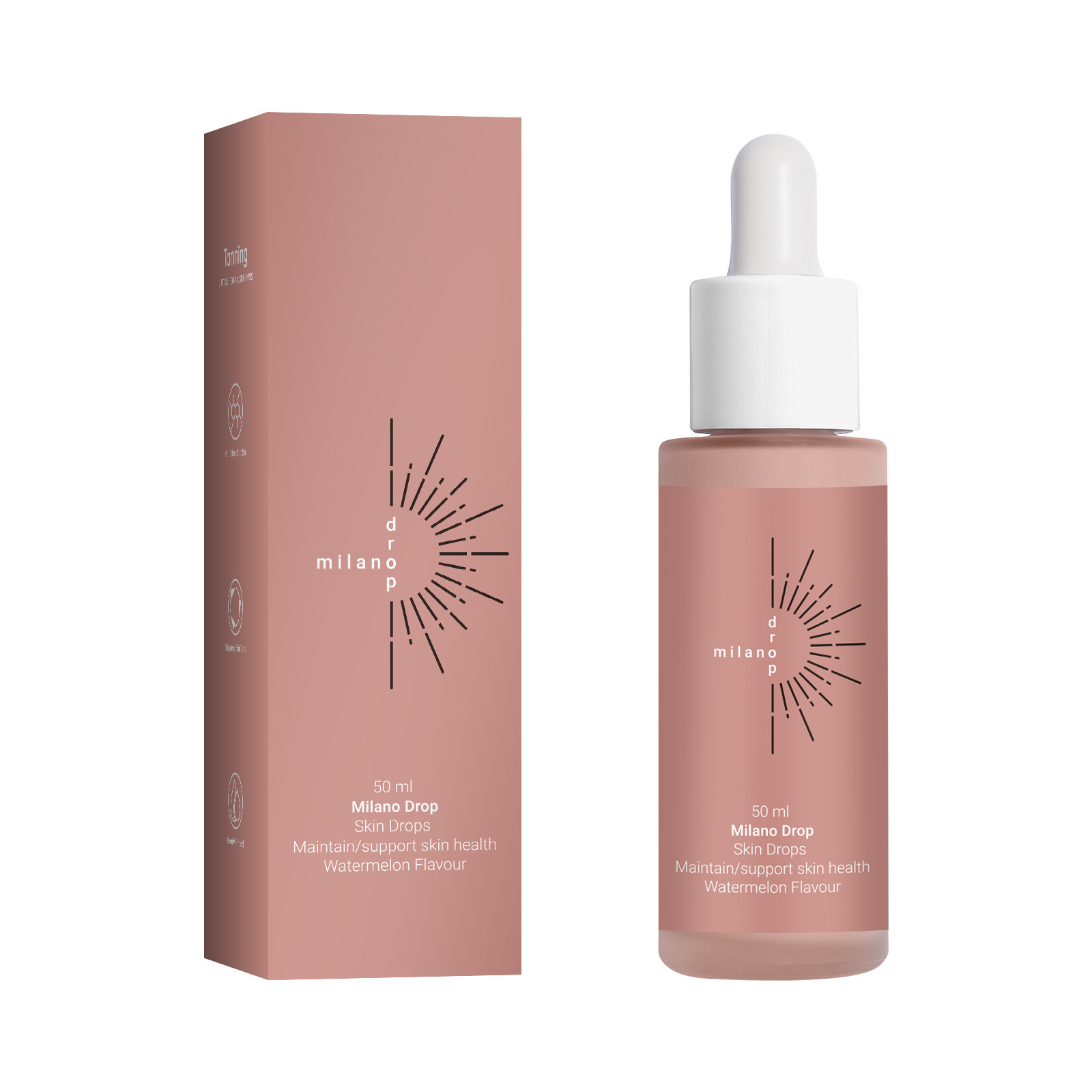 Sérum Autobronceador Facial y Corporal | Gotas Bronceadoras Oscuras | Repara Líneas Finas | 50 ml | TiendasFR - Imagen 7
