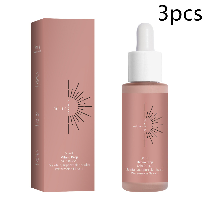Sérum Autobronceador Facial y Corporal | Gotas Bronceadoras Oscuras | Repara Líneas Finas | 50 ml | TiendasFR - Imagen 4