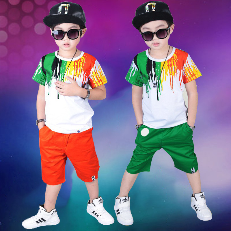 Conjunto Infantil Verde de Verano para Niño | Pantalón Corto Incluido | Tallas 100-150 cm | Ropa Fresca y Cómoda | TiendasFR - Imagen 7