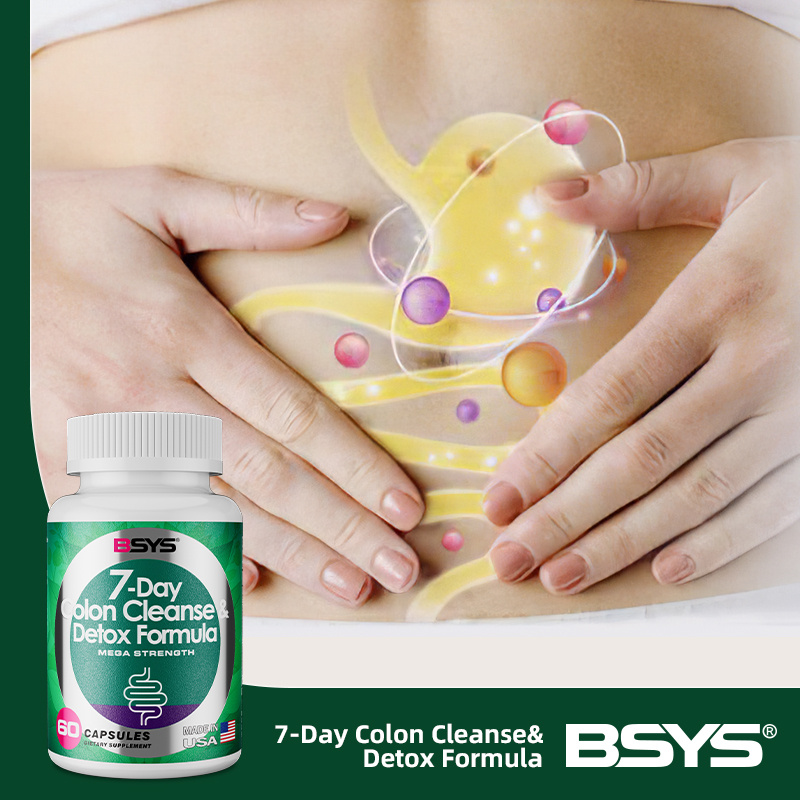 BSYS Colon Cleanse 7 Días | 60 Cápsulas | Limpieza Digestiva | Apoyo Natural | TiendasFR - Imagen 2