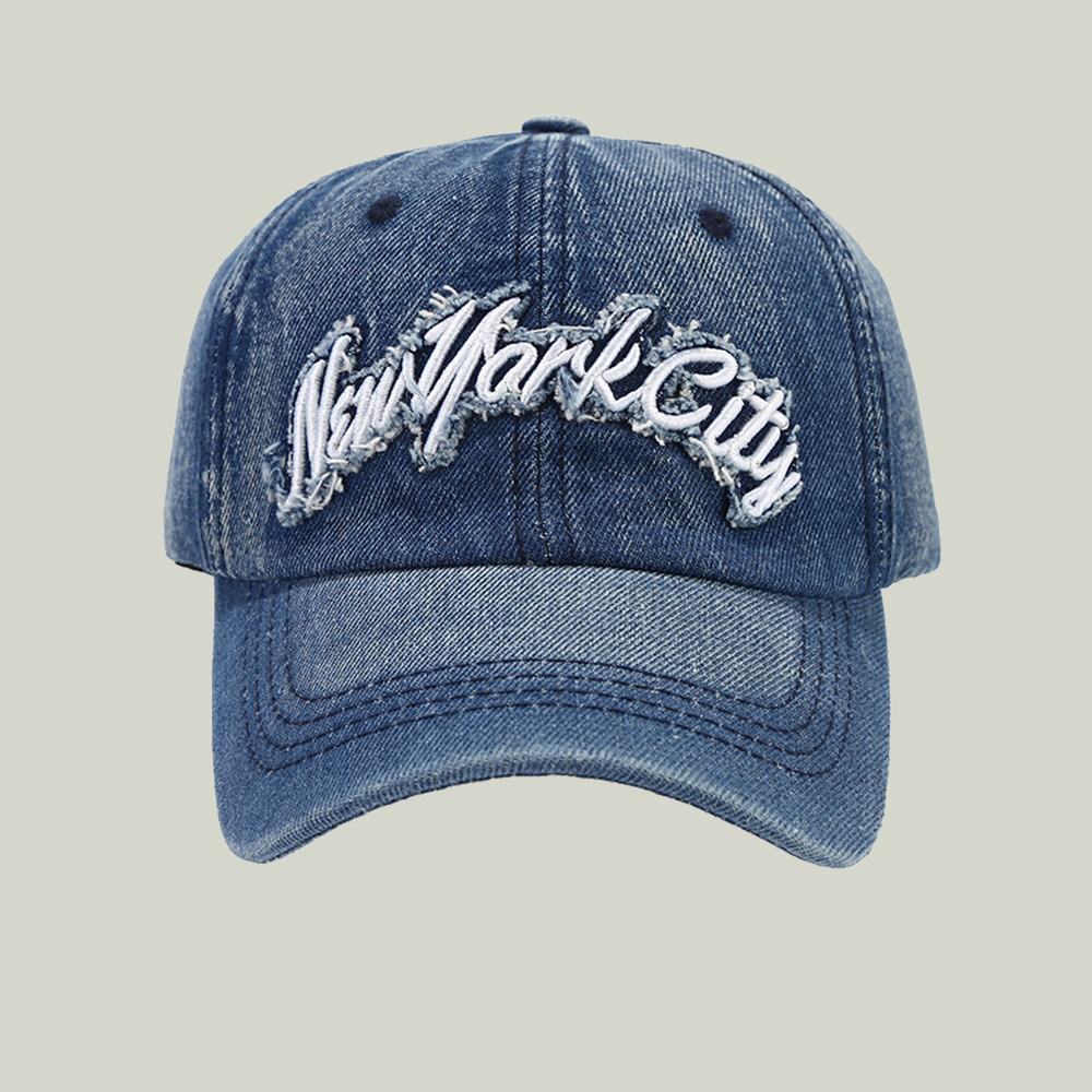 Gorra de Béisbol con Borde Bordado y Letras | Unisex Decorativa y Moderna - Imagen 2