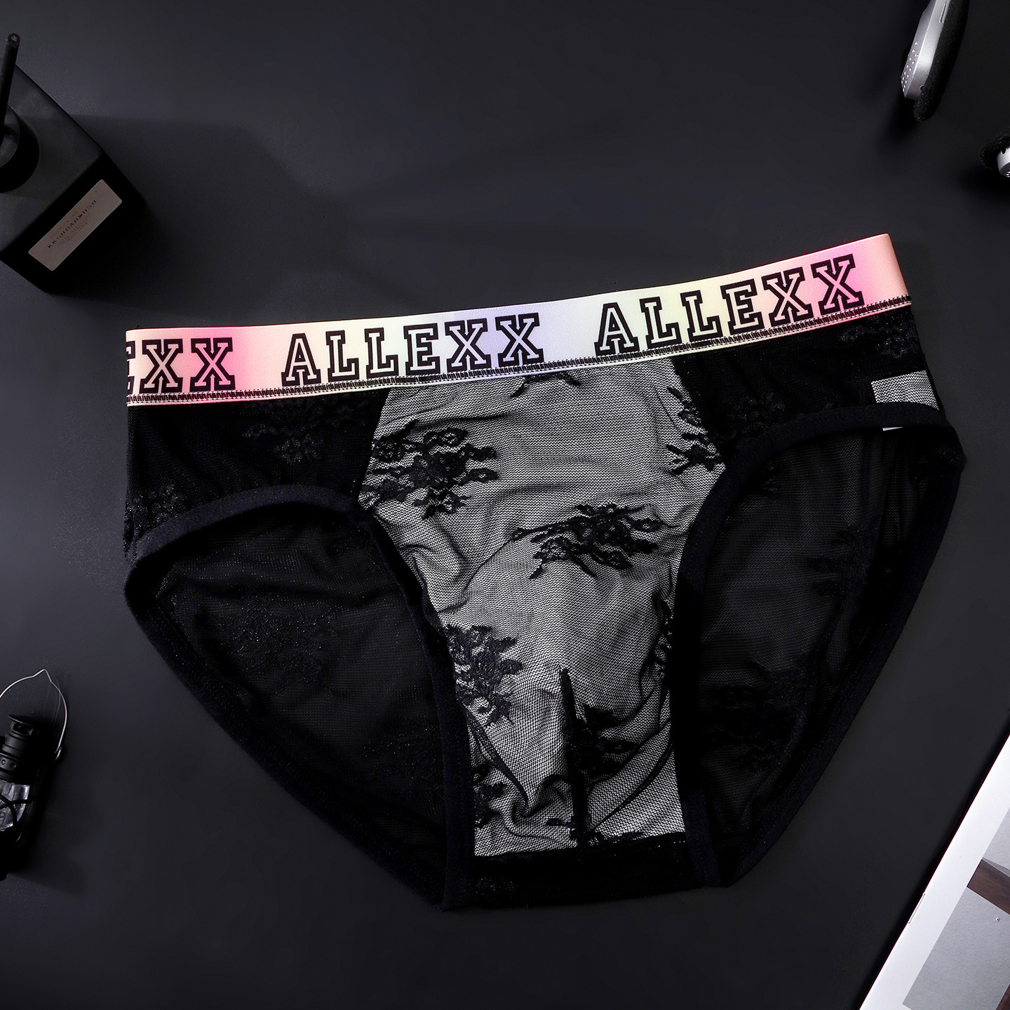 Ropa Interior Ultrafina con Bloques de Color y Letras | Moderna y Cómoda para Hombre - Imagen 5