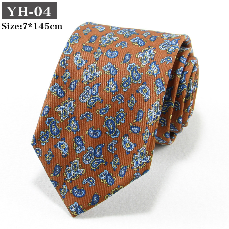 Corbata Floral Estilo Coreano Retro | Informal y Moderna para Hombre | Regalo Original - Imagen 9