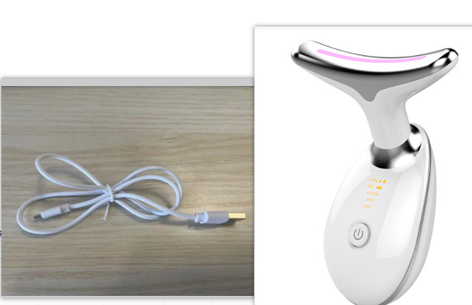 Masajeador Facial Eléctrico EMS con Calor y LED | Reafirmante y Antiarrugas | Cuidado Facial Profesional | TiendasFR - Imagen 7