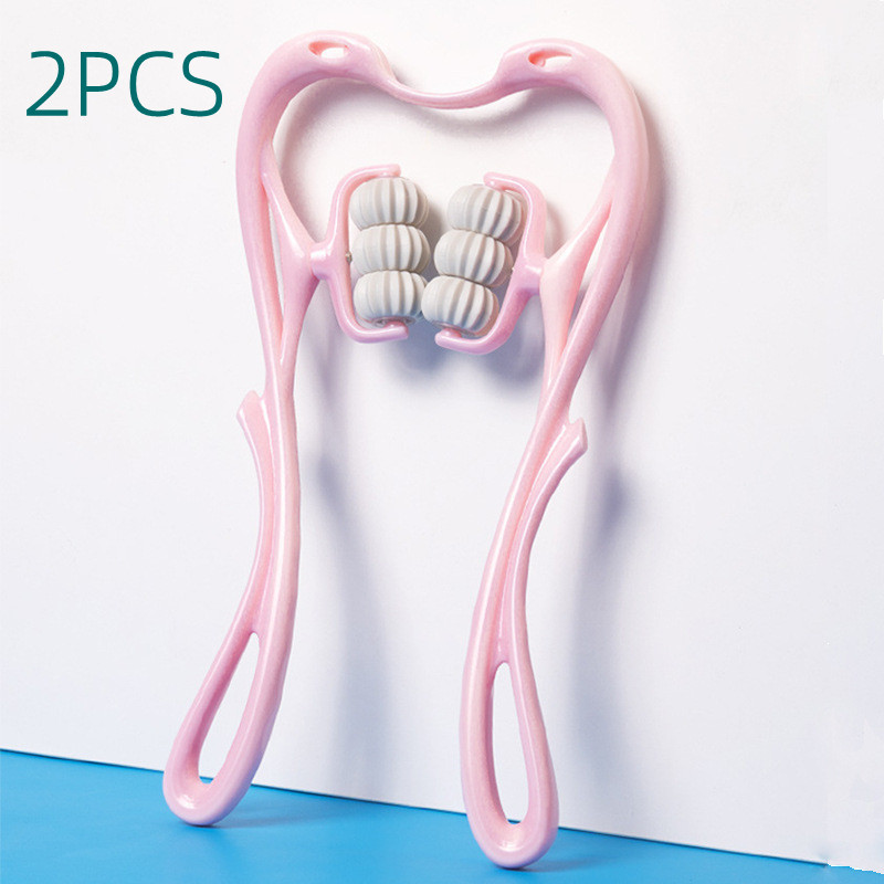 Masajeador de Cuello de 6 Ruedas | Rodillo Manual Multifuncional | Alivia Dolores y Tensión Muscular | TiendasFR - Imagen 10