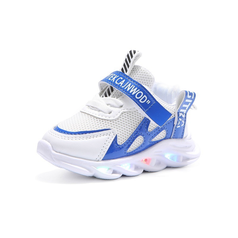 Zapatillas Luminosas con Letras para Niño | Malla Transpirable | Tallas 21-30 | Deportivas con Luces | TiendasFR - Imagen 2