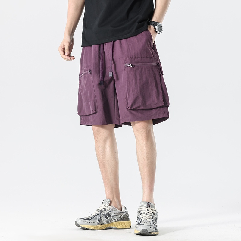 Shorts de Trabajo de Seda de Hielo para Hombre | American Workwear Ligero para Verano - Imagen 6