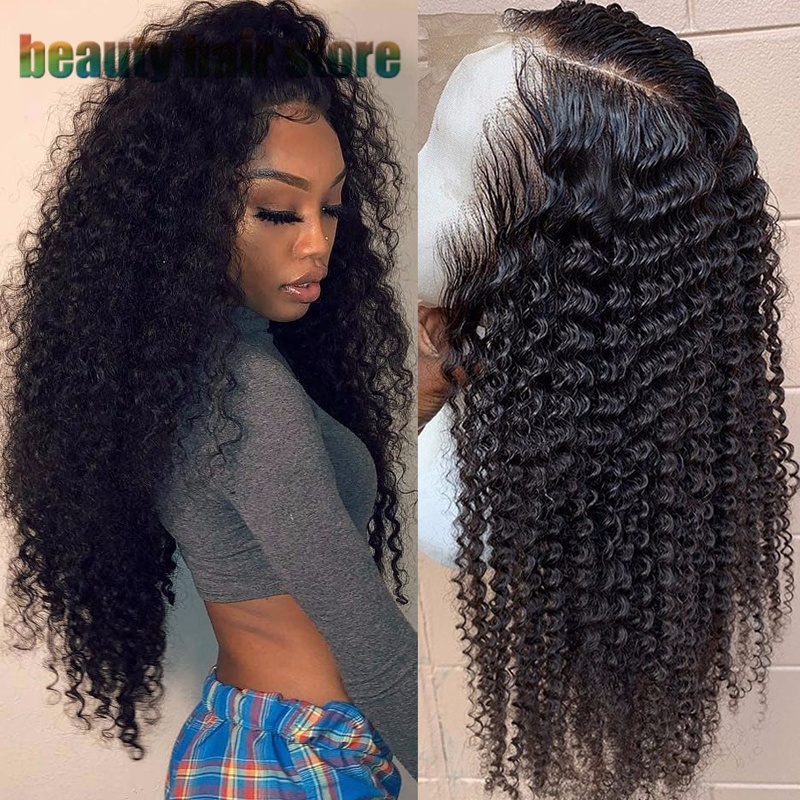 Peluca de Cabello Humano Brasileño Rizado | Encaje Frontal 13x4 | Natural y Voluminosa | Largo 10 Pulgadas | TiendasFR