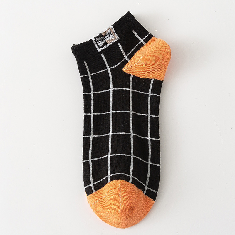 Calcetines de Algodón con Estampado a Cuadros | Corte Bajo para Hombre | Todo el Año - Imagen 3