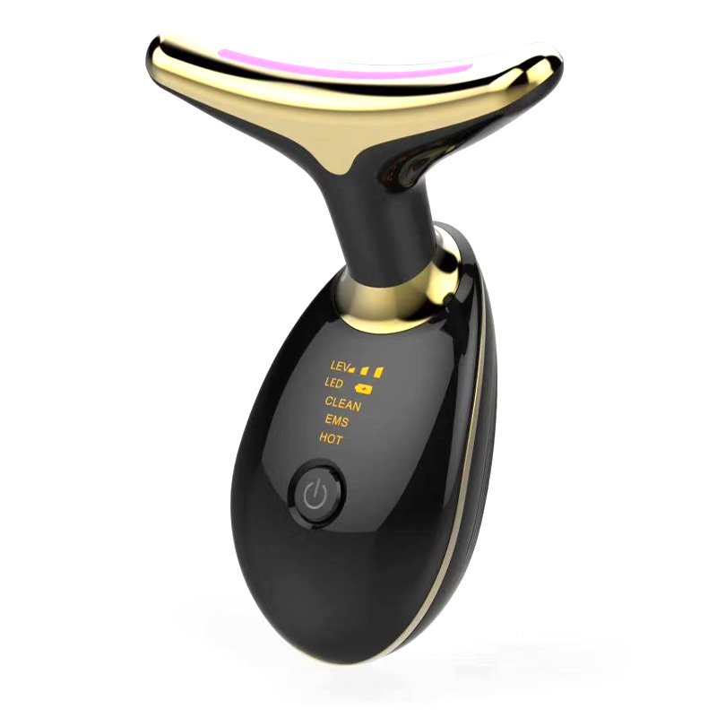 Masajeador Facial Eléctrico EMS con Calor y LED | Reafirmante y Antiarrugas | Cuidado Facial Profesional | TiendasFR - Imagen 3