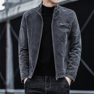 Chaqueta Vaquera de Pana Retro para Hombre | Cálida y con Estilo para Otoño e Invierno