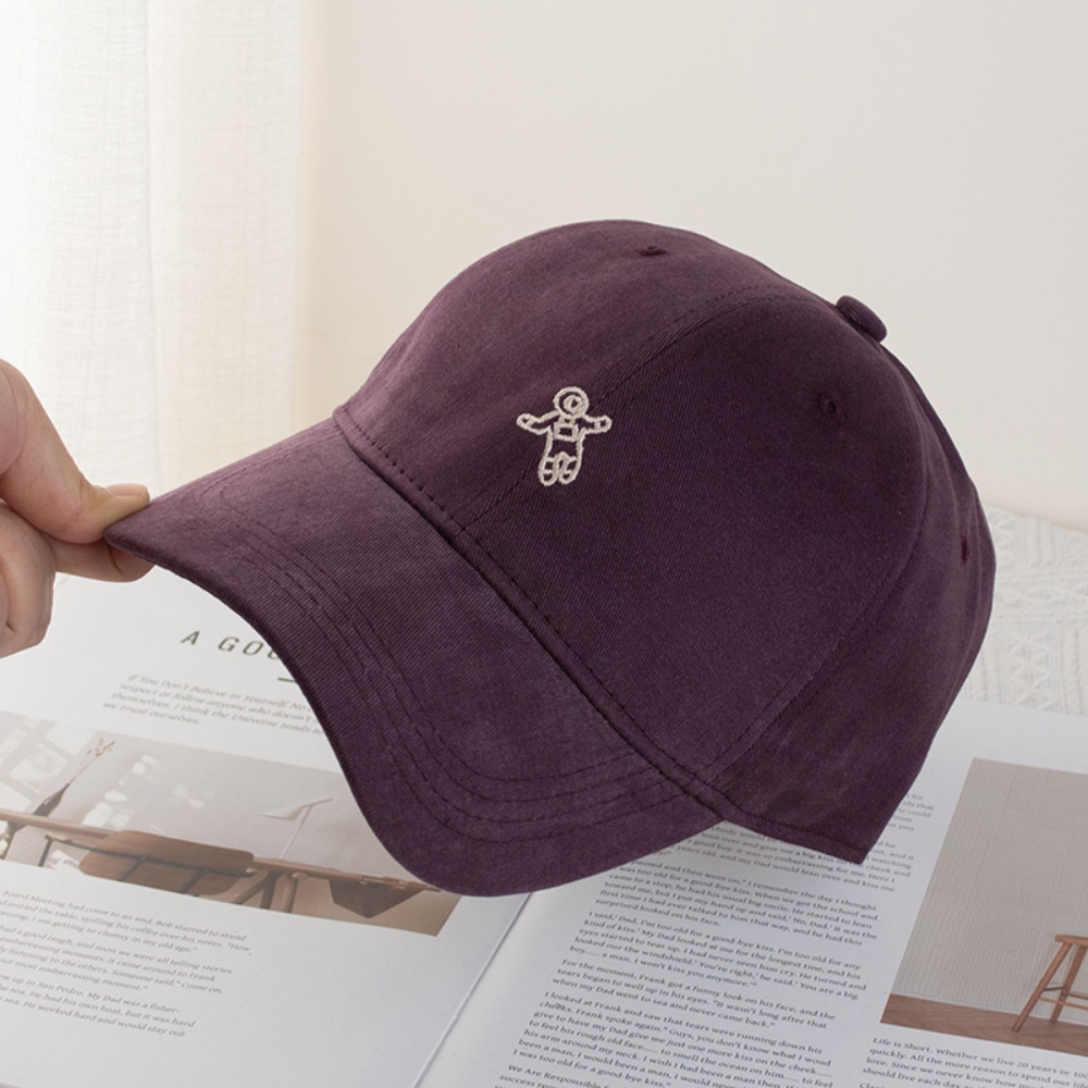 Gorra de Béisbol Estilo Coreano con Bordado de Astronauta | Unisex y Moderna - Imagen 6