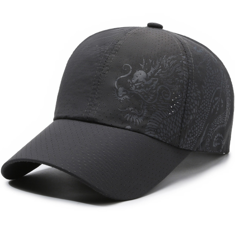 Gorra de Béisbol con Estampado de Dragón de Malla | Unisex Transpirable Verano - Imagen 6