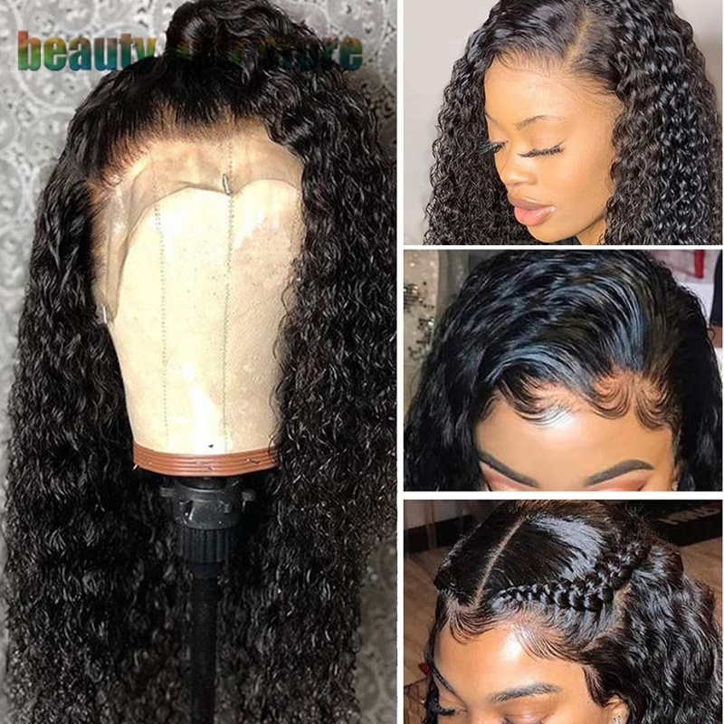 Peluca de Cabello Humano Brasileño Rizado | Encaje Frontal 13x4 | Natural y Voluminosa | Largo 10 Pulgadas | TiendasFR - Imagen 7