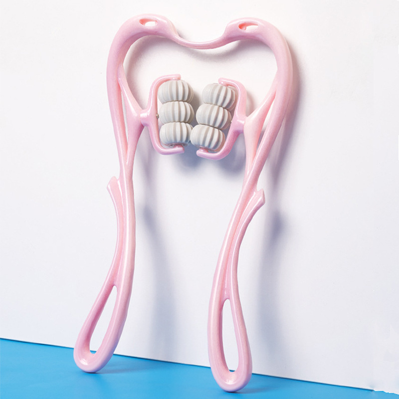 Masajeador de Cuello de 6 Ruedas | Rodillo Manual Multifuncional | Alivia Dolores y Tensión Muscular | TiendasFR - Imagen 9