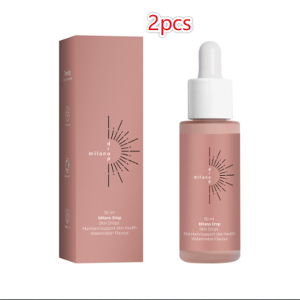 Sérum Autobronceador Facial y Corporal | Gotas Bronceadoras Oscuras | Repara Líneas Finas | 50 ml | TiendasFR - Imagen 2